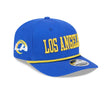 Los Angeles Rams Wordmark Blue 9SEVENTY Rope Stretch - Snap Hat - New Era - 237404124