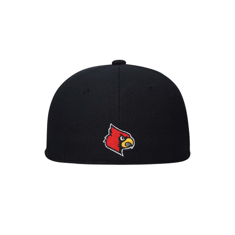 Louisville Cardinals Black adidas On - Field Baseball Fitted Hat - Adidas - 