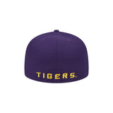 LSU Tigers Script Purple 59FIFTY Fitted Hat - New Era - 23480163201