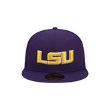LSU Tigers Script Purple 59FIFTY Fitted Hat - New Era - 23480163201