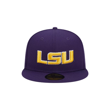 LSU Tigers Script Purple 59FIFTY Fitted Hat - New Era - 23480163201