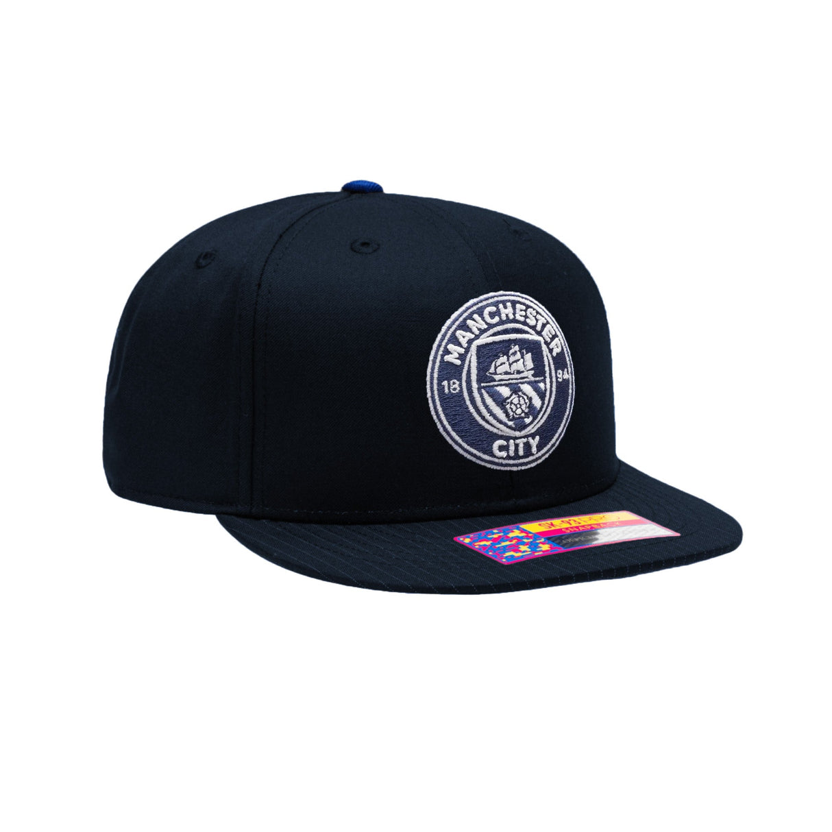 Manchester City FC Crest Navy Snapback Hat - Fan Ink - 156208925