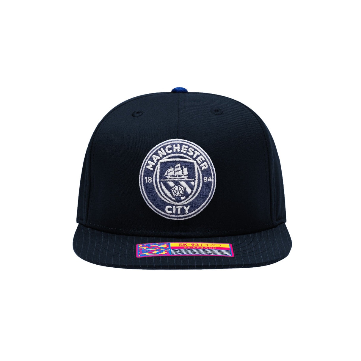Manchester City FC Crest Navy Snapback Hat - Fan Ink - 156208925