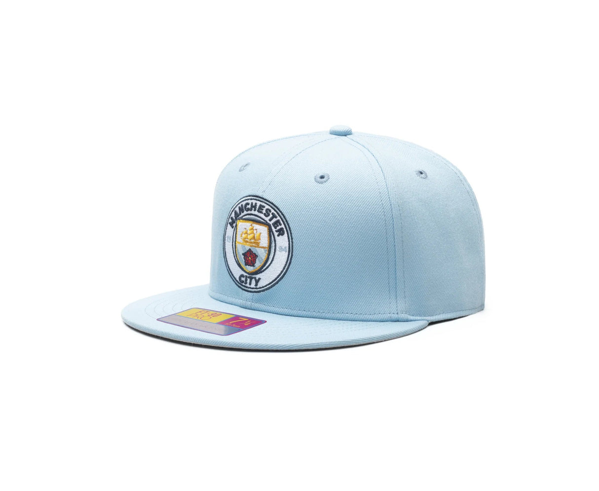Manchester City Light Blue FT - 90 Pro Fitted Hat - Fan Ink - 