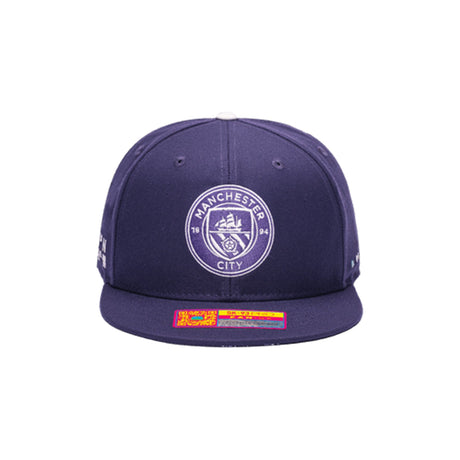Manchester City Locale Purple Snap Back - Fan Ink - 158205925