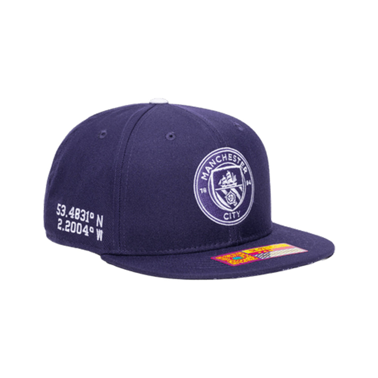 Manchester City Locale Purple Snap Back - Fan Ink - 158205925