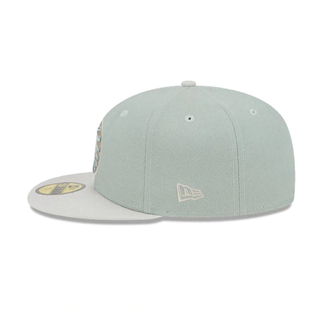 Memphis Chicks Mint/Gray Southern League 59FIFTY Fitted Hat - New Era - 