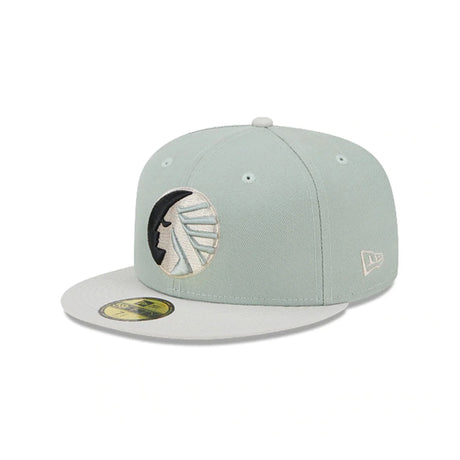 Memphis Chicks Mint/Gray Southern League 59FIFTY Fitted Hat - New Era - 