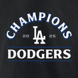 Los Angeles Dodgers 2025 World Series Champions Black Pullover Hoodie