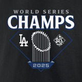 Los Angeles Dodgers 2025 World Series Champions Black Pullover Hoodie
