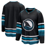 YOUTH San Jose Sharks Black Alternate Breakaway Jersey