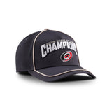 Carolina Hurricanes 2026 Stanley Cup Champions Locker Room Charcoal Adjustable Hat