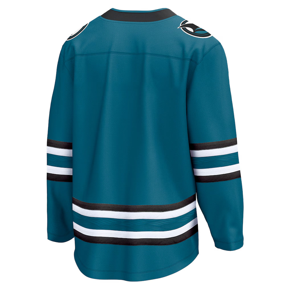 San Jose Sharks Teal Home Breakaway Jersey