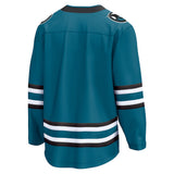 San Jose Sharks Teal Home Breakaway Jersey