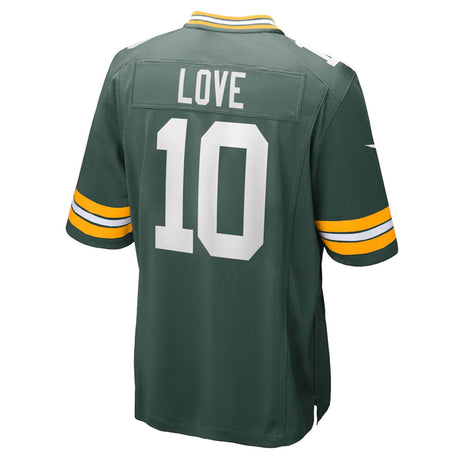 Men's Green Bay Packers Jordan Love Nike Green Player Game Jersey - Nike - 