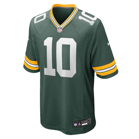 Men's Green Bay Packers Jordan Love Nike Green Player Game Jersey - Nike - 