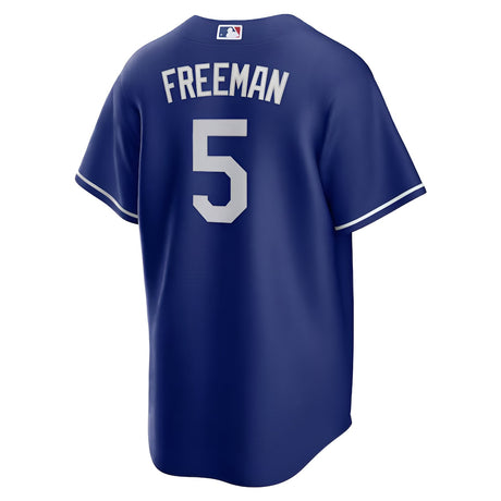 Men's Los Angeles Dodgers Freddie Freeman Nike Royal Alternate 2 Replica Jersey - Nike - 
