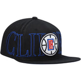 Los Angeles Clippers Winner Circle Black Snapback Hat