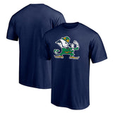 Notre Dame Fighting Irish Navy Leprechaun T-Shirt