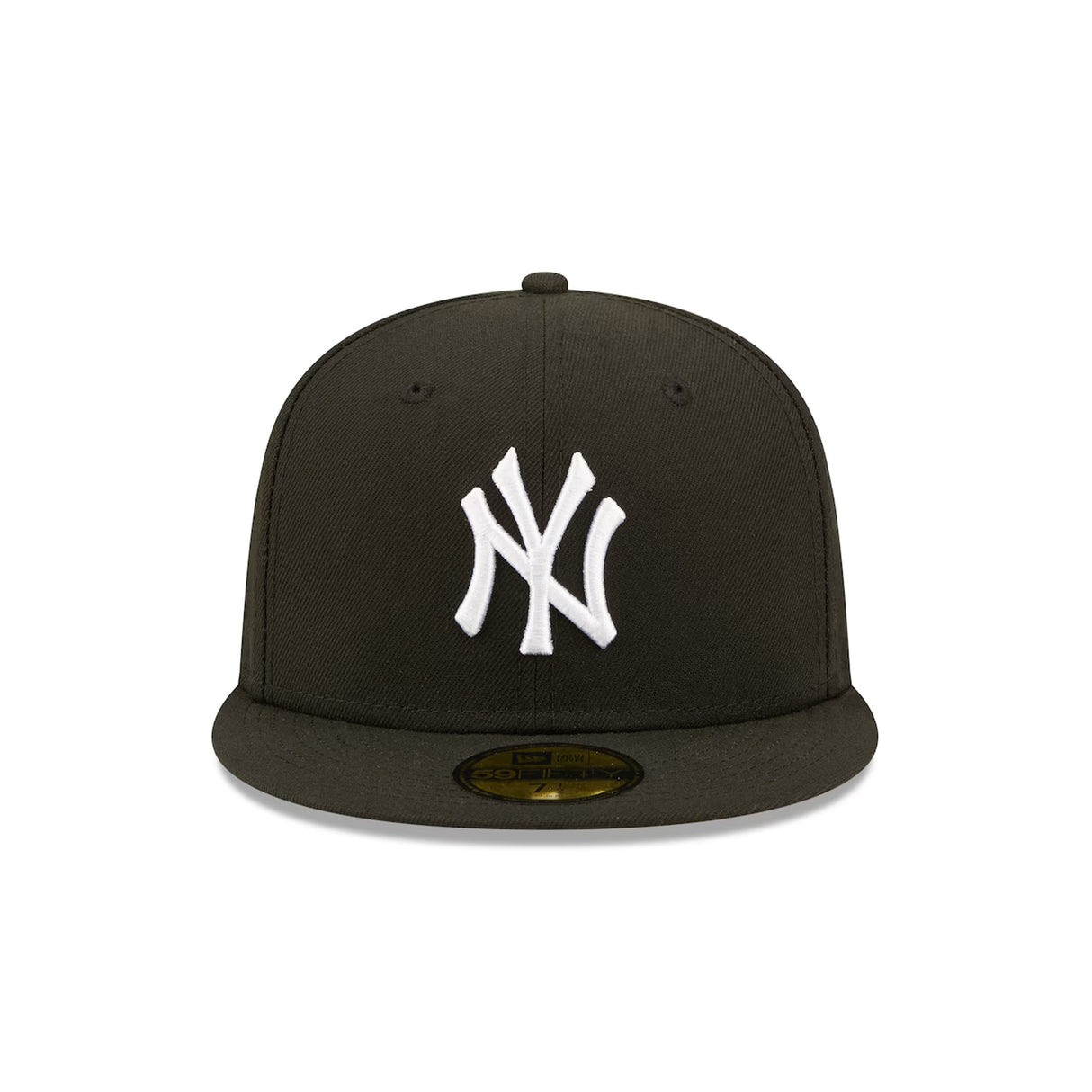 New York Yankees Black White Logo 59FIFTY Fitted Hat