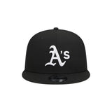 Oakland Athletics Evergreen Black 9FIFTY Snapback Trucker Hat