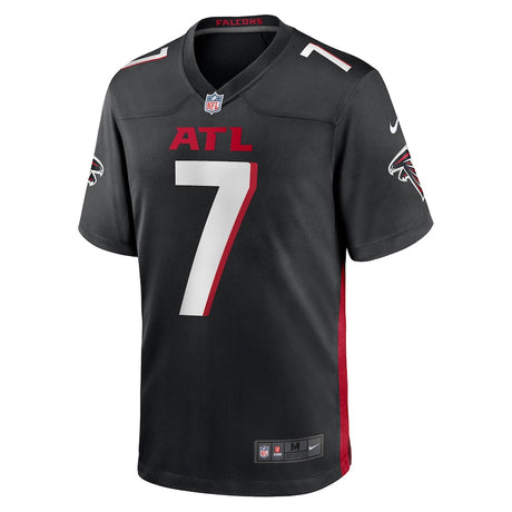 Atlanta Falcons Bijan Robinson Nike Black Game Jersey