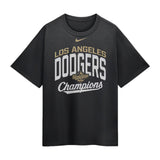 Los Angeles Dodgers 2026 Legacy Earned Black Heavyweight Nike T-Shirt