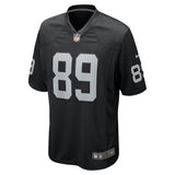 Las Vegas Brock Bowers Raiders Black Nike Player Game Jersey
