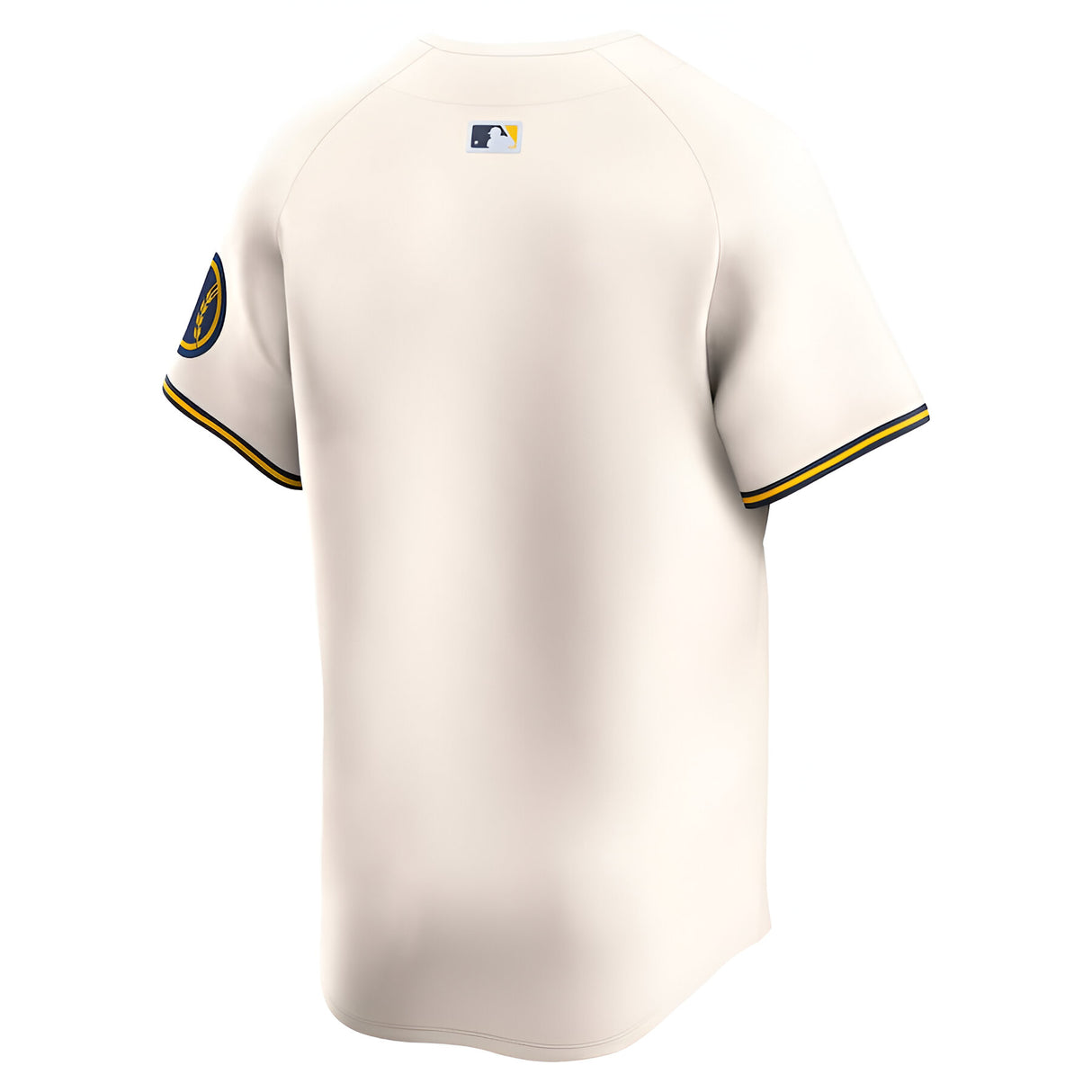 Milwaukee Brewers Nike Home Limited  Cream Jersey