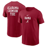 Alabama Crimson Tide Nike 2-Hit Stacked T-Shirt