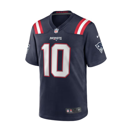 New England Patriots Drake Maye Navy Game Jersey