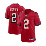 Tampa Bay Buccaneers Emeka Egbuka Red Team Game Jersey