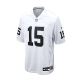 Las Vegas Raiders Fernando Mendoza White Game Player Jersey
