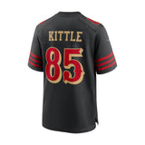 San Francisco 49ers George Kittle 2025 Black Rivalries Collection Game Jersey