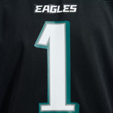 Philadelphia Eagles Jalen Hurts Black Alternate Game Player Jersey