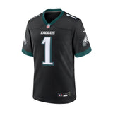 Philadelphia Eagles Jalen Hurts Black Alternate Game Player Jersey