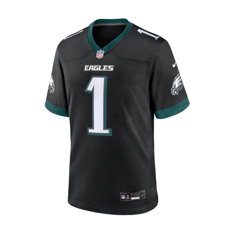 Philadelphia Eagles Jalen Hurts Black Alternate Game Player Jersey