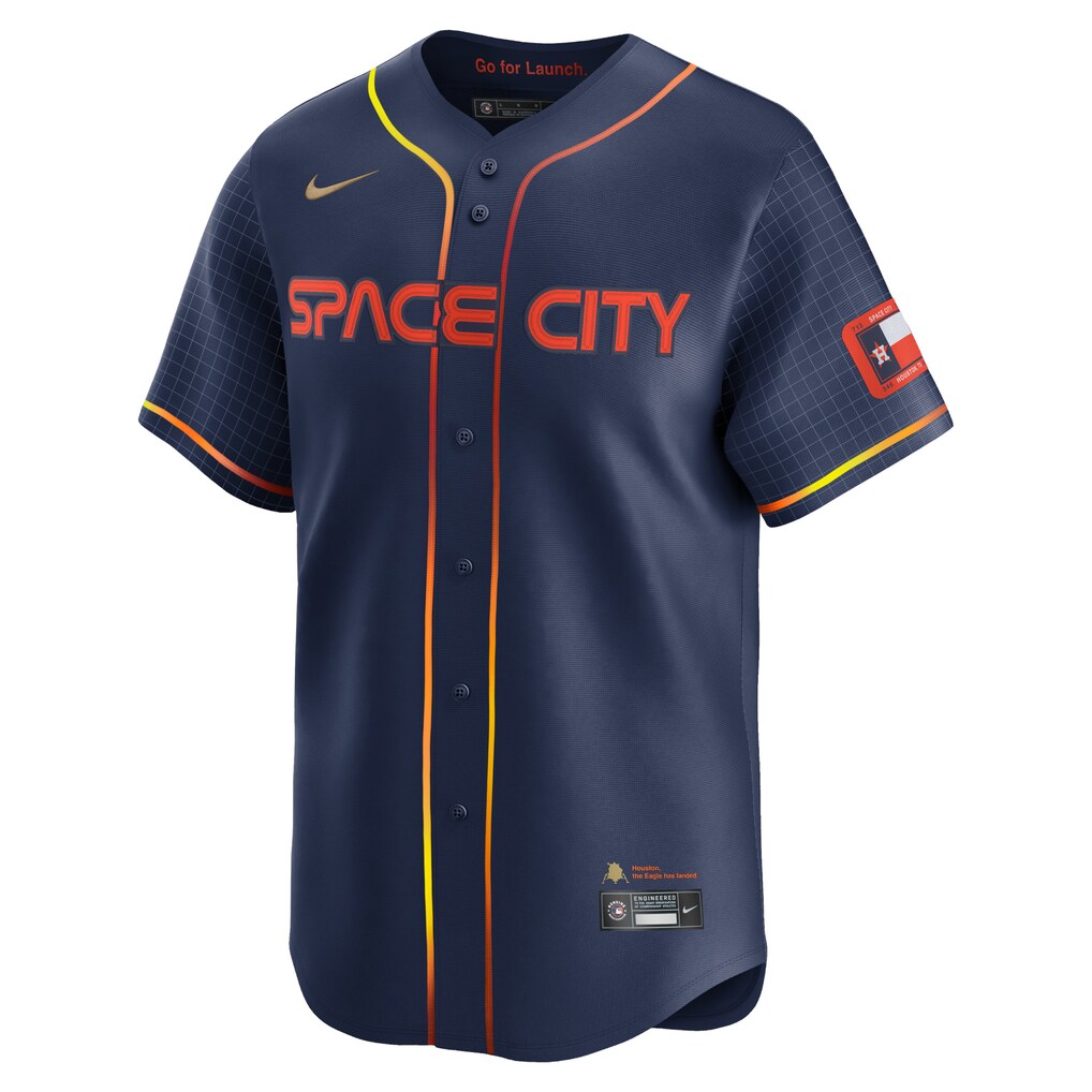 Houston Astros Jeremy Pena Navy Nike Replica City Connect Jersey