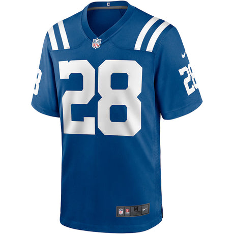 Indianapolis Colts Jonathan Taylor Nike Royal Game Jersey