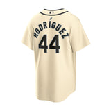 Seattle Mariners Julio Rodríguez Alternate Cream Stadium Jersey