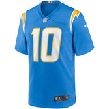 Los Angeles Chargers Justin Herbert Powder Blue Nike Player Game Jersey