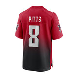 Atlanta Falcons Kyle Pitts Nike Red Alternate Red Game Jersey