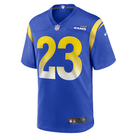 Los Angeles Rams Kyren Williams Royal Nike Game Player Jersey