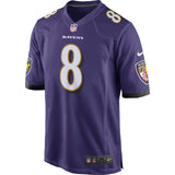Baltimore Ravens Lamar Jackson Purple Nike Game Jersey