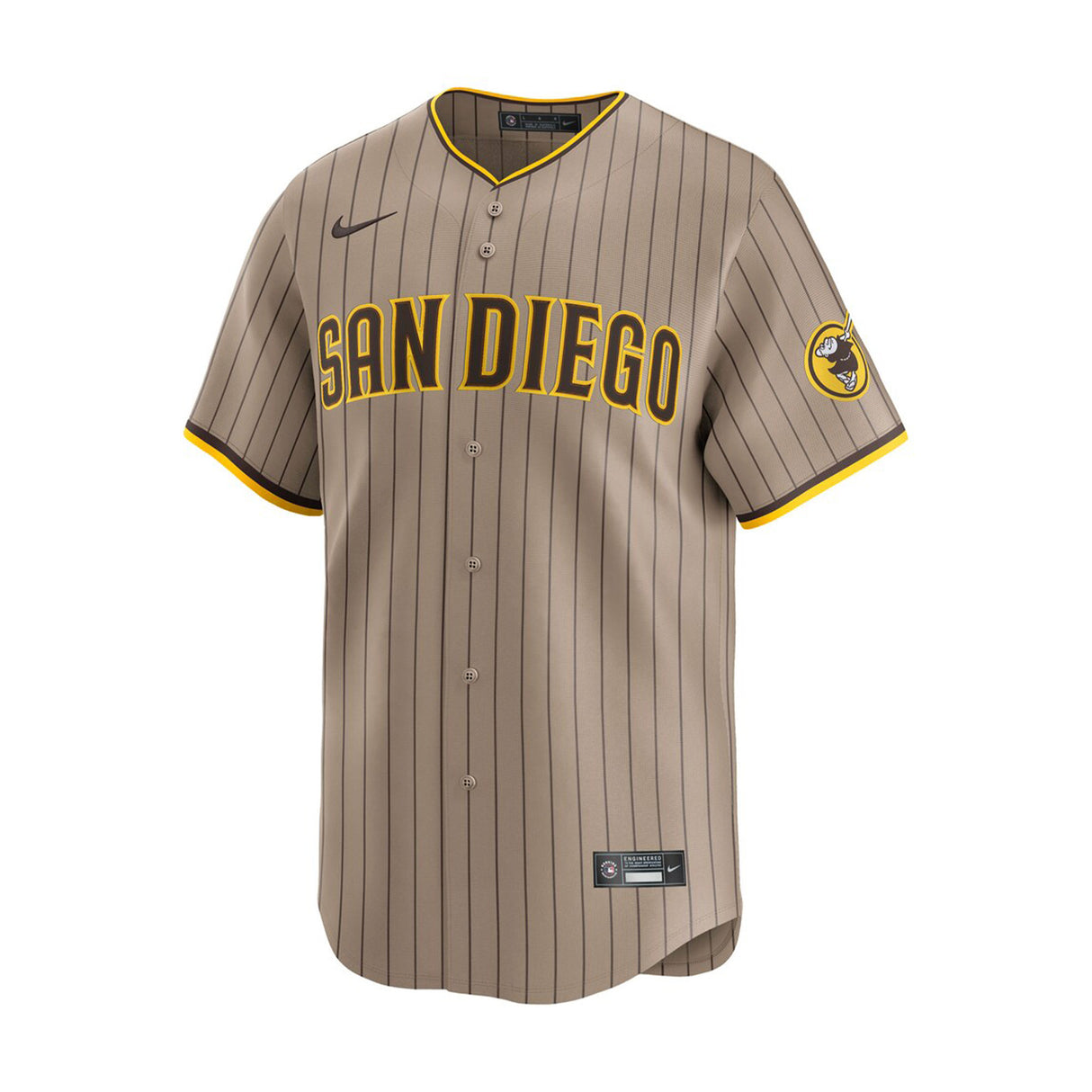 San Diego Padres Mason Miller Khaki Alternate Stadium Player Jersey