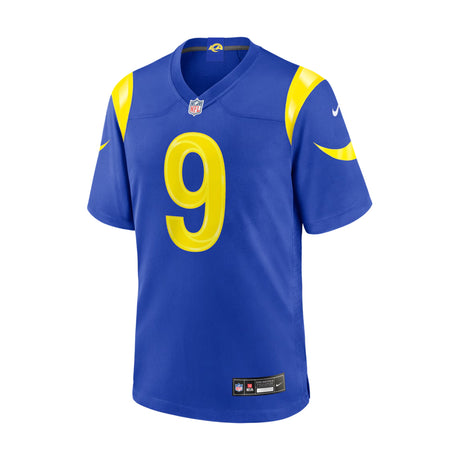 Los Angeles Rams Matthew Stafford Blue Game Player Jersey
