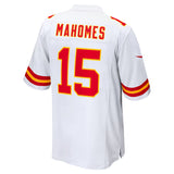 Kansas City Chiefs Patrick Mahomes White Nike Game Jersey