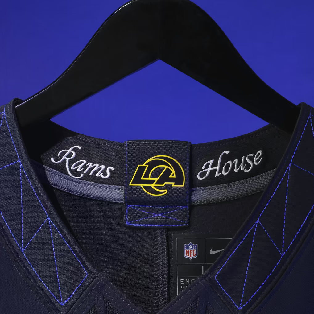 Los Angeles Rams Puka Nacua 2026 Rivalries Collection Dark Blue Limited Jersey