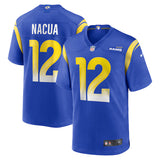 Los Angeles Rams Puka Nacua Royal Nike Game Player Jersey