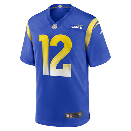 Los Angeles Rams Puka Nacua Royal Nike Game Player Jersey